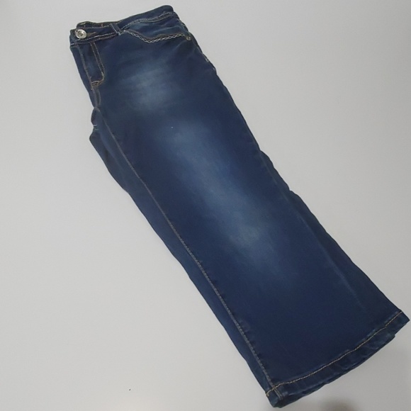 B2G1 SALE!  💕  Justice Jean Capris - Size 14 1/2 - Picture 3 of 5